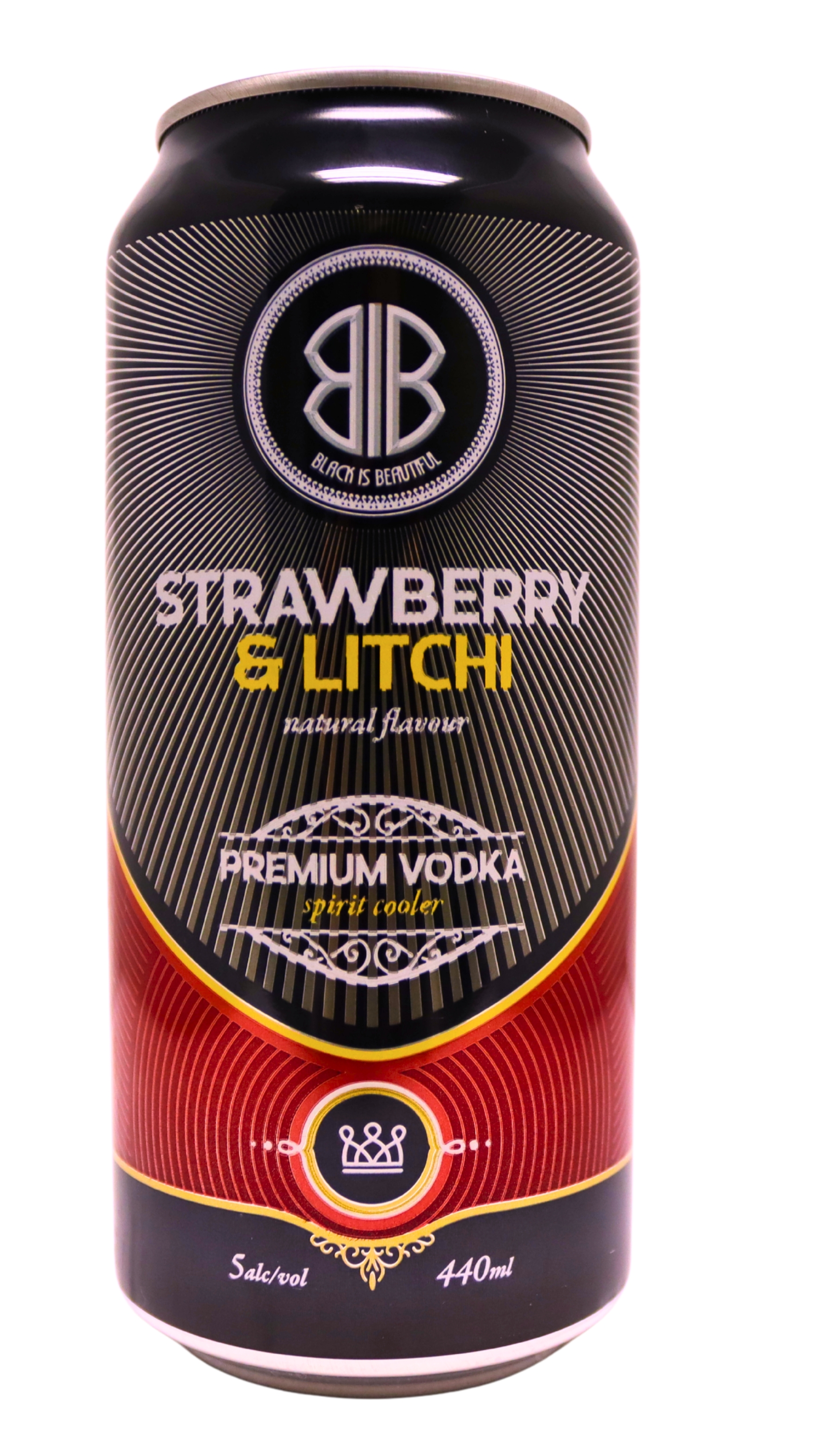 Black Is Beautiful Strawberry and Litchi