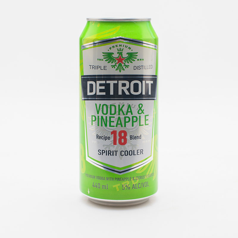 Detroit Vodka & Pineapple