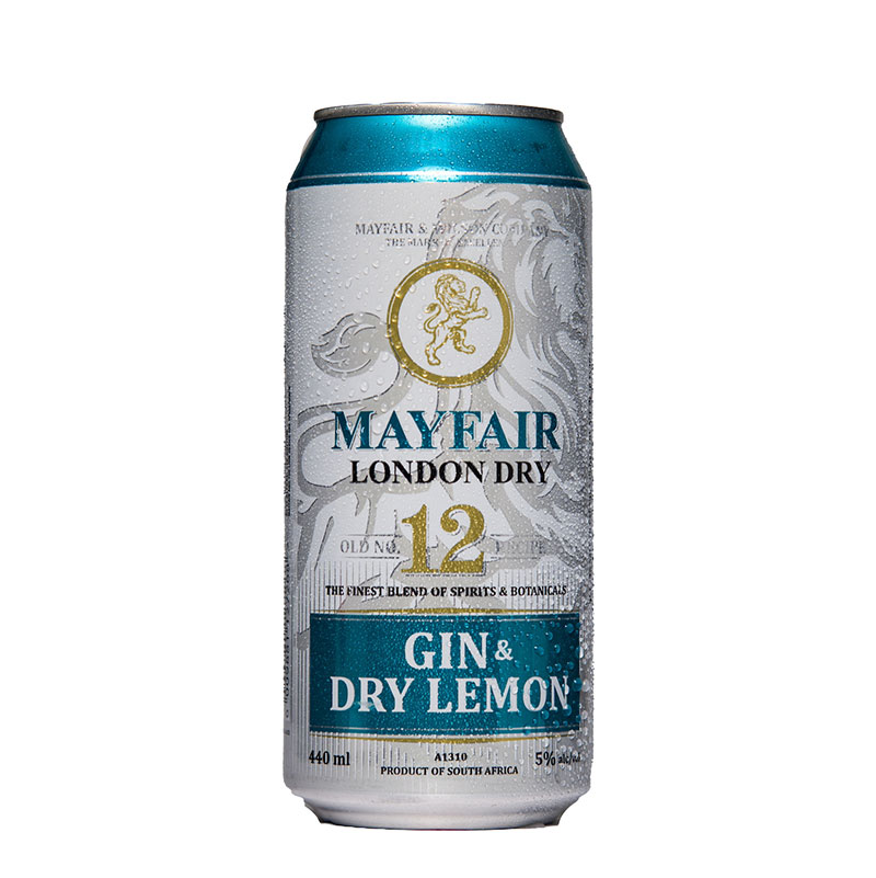 Mayfair Gin & Dry Lemon